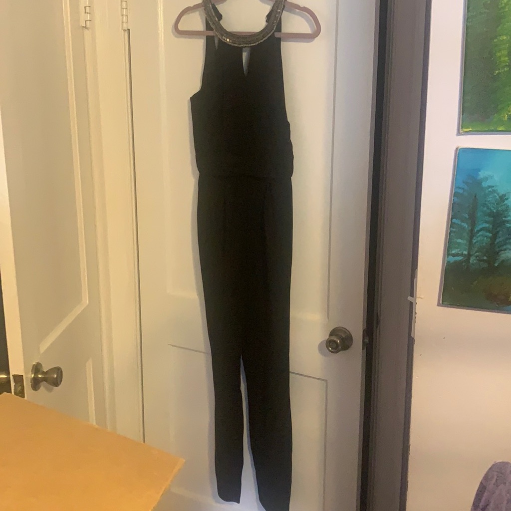 Xoxo Black Jumpsuit Size Small Worn One Time